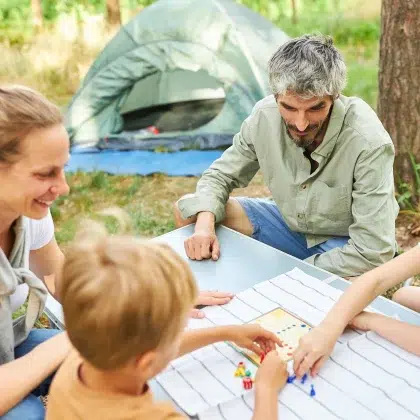 activite famille tente