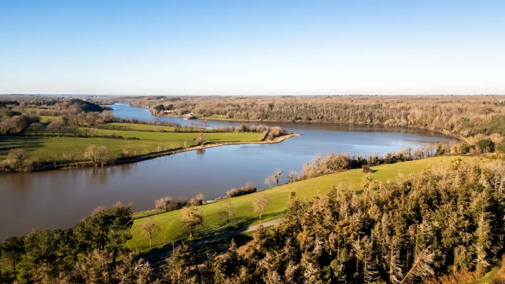 lac jaunay vue aerienne