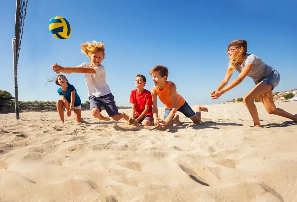 volleyball enfants